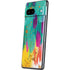 Turquoise Brush Stroke by Etta Vee Pixel Skins